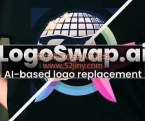 Mac苹果版-AE人工智能LOGO图标移除替换插件 LogoSwap v1.4.45