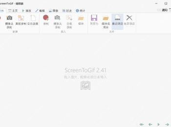 GIF录制软件 | ScreenToGif v2.43.1 中文绿色版