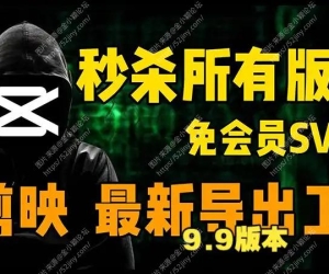 白嫖剪映专业版SVIP 最新版本 无需VIP使用