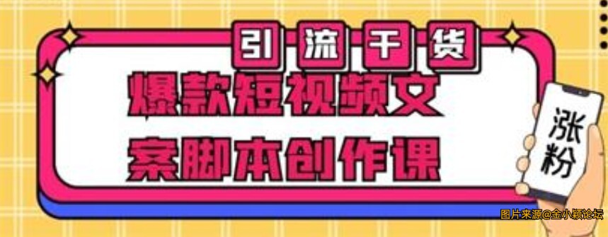 2024爆款短视频文案脚本吸引眼球的短视频文案和脚本的课程