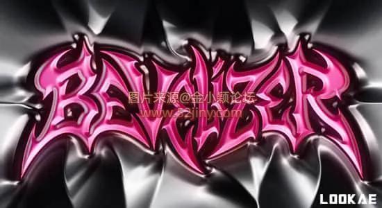 中文汉化AE插件-3D文字倒角材质纹理贴图特效 Bevelizer 1.0 Win_帖子id:60463_发布时间:2026-02-26 21:34:26