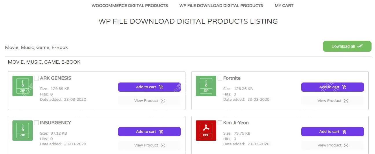 WordPress付费下载插件–WP File Download v6.3.0 优化版